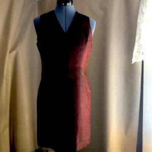 Vintage brocade knee length vest size 4